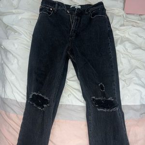 Black Abercrombie and Fitch jeans